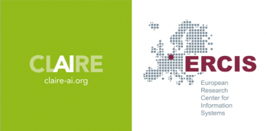 Logos of CLAIRE and ERCIS